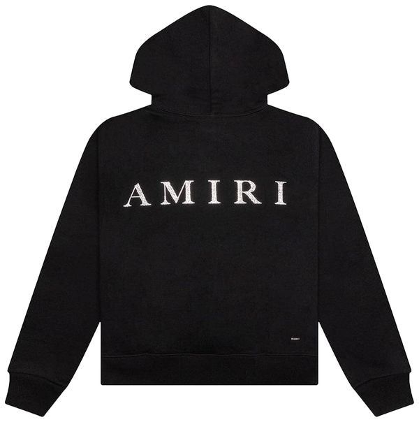 Amiri Crystal Embellished Ma Hoodie 'Black' - Hoodie - Amiri
