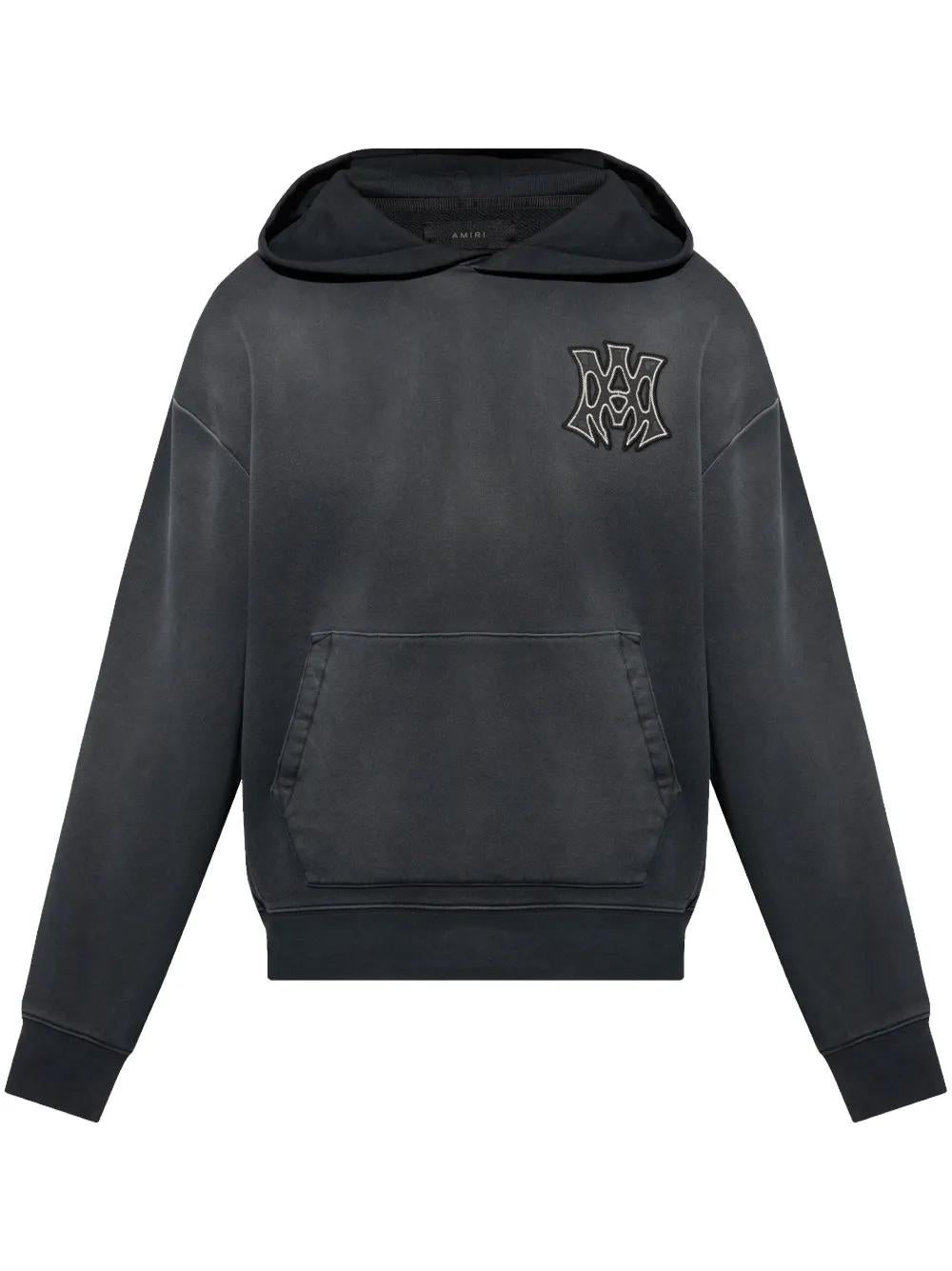 Amiri Men's Grey Ma Hollywood Oversized Hoodie - Amiri