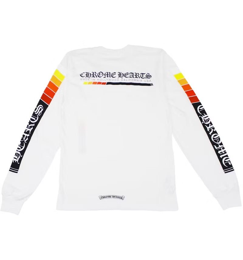 Chrome Hearts Boost L/S T-shirt White - Chrome Hearts