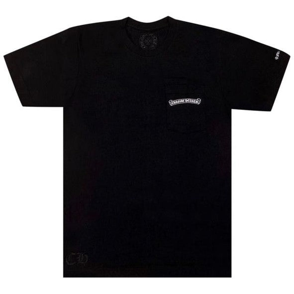 Chrome Hearts Scroll Logo T-Shirt 'Black' - T-shirt - Chrome Hearts