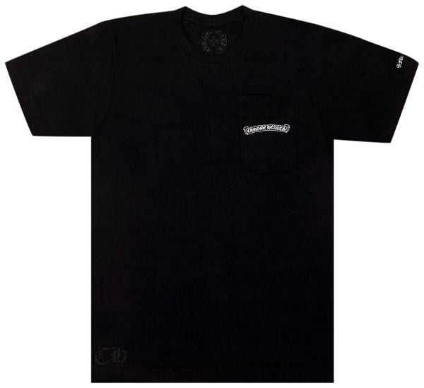 Chrome Hearts Scroll Logo T-Shirt 'Black' - T-shirt - Chrome Hearts