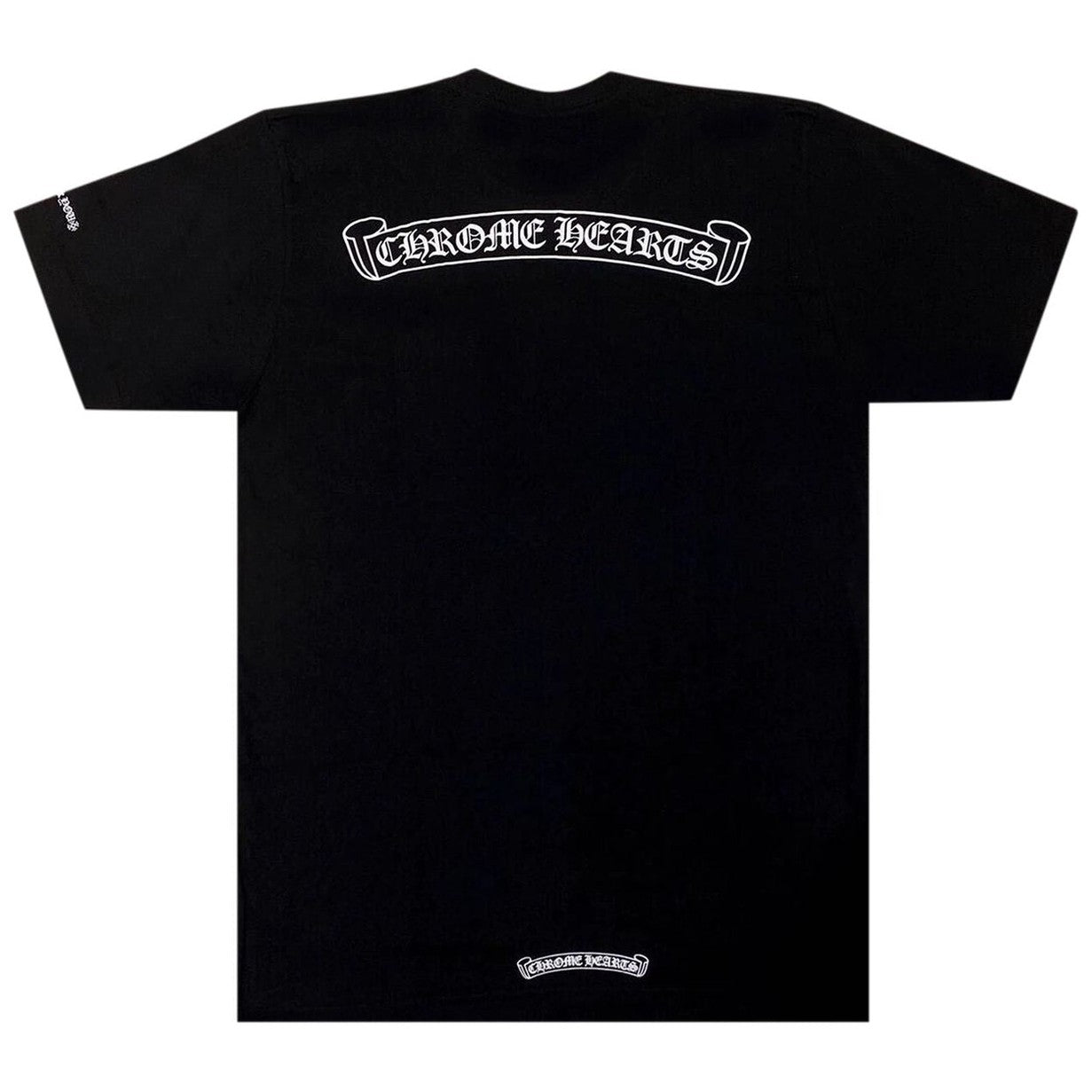Chrome Hearts Scroll Logo T-Shirt 'Black' - T-shirt - Chrome Hearts