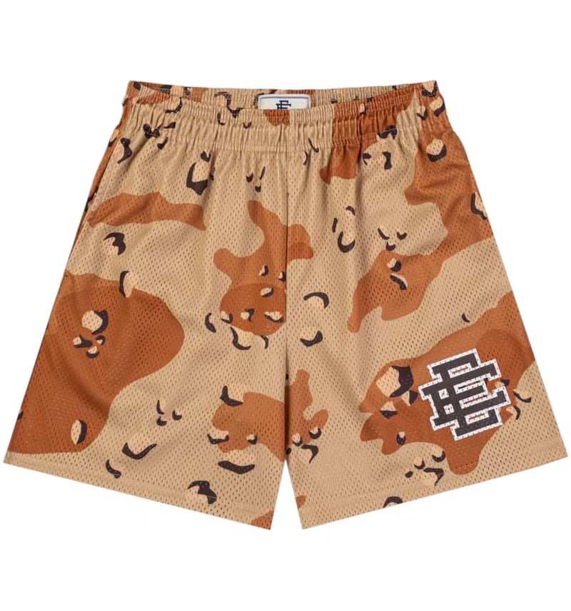 Eric Emanuel EE Basic Short Brown Chip Brown/Brown - Shorts - Eric Emanuel