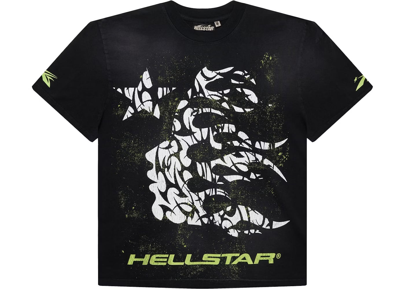 Hellstar Thorn T-Shirt Green - T-shirt - Hellstar