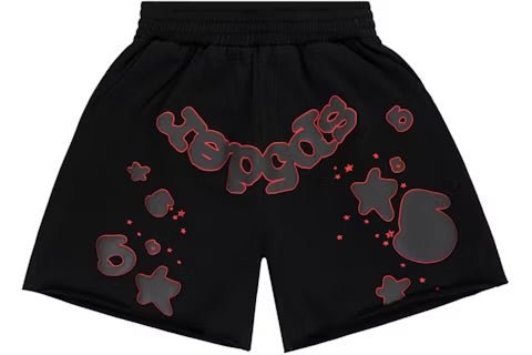 Sp5der Beluga Outline Sweatshorts Black Men’s - Shorts - Sp5der
