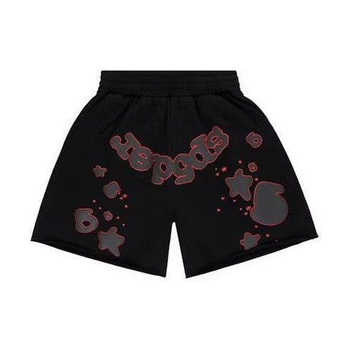 Sp5der Beluga Outline Sweatshorts Black Men’s - Shorts - Sp5der